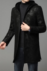 TL-X200秋冬2021海宁男式绵羊皮皮毛二体皮衣男保暖风衣P1200，男装皮衣，电商B360