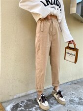 时尚休闲裤，女装休闲裤，潮不落