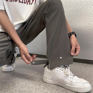 男春夏新款青少年时尚冰丝休闲西裤B301P33图片