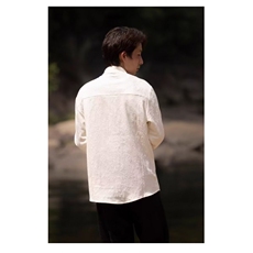 新中式男装风衬衫男长袖唐装汉服外套刺绣衬衣春秋CSA313-P48，男装衬衫，星座208-5