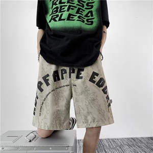 夏季新款时尚潮男百搭五分裤图片