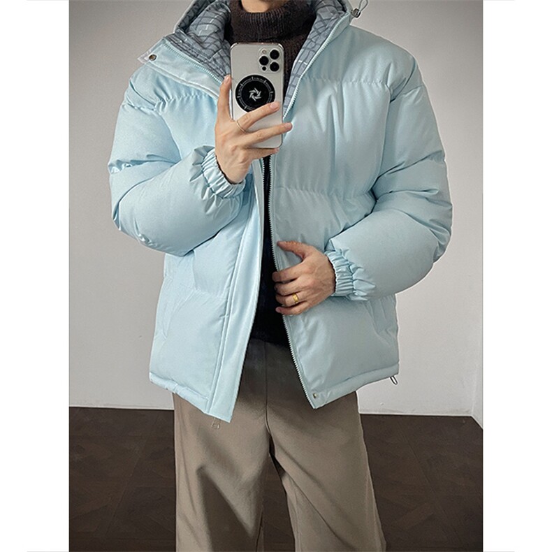 支持二开冬装加棉加厚面包服连帽棉服大码棉衣外套男女M812-P70,男装棉衣,电商A441