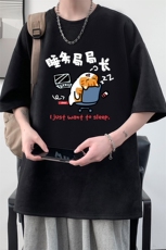 麂皮绒短袖t恤男大码半袖男JD82447-P25，男装T恤，电商A040