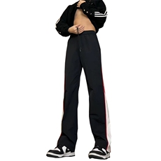 夏季美式insi高街hiphop拼接宽松运动长裤货号K2315P4568，女装休闲裤，电商A063