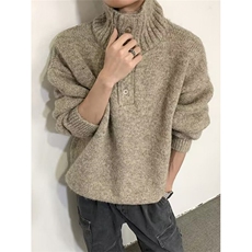 时尚流行简约日系原宿气质潮流文艺慵懒百搭长袖毛衣M5805，男装针织衫/毛衣，星座1116A（原606A-3）