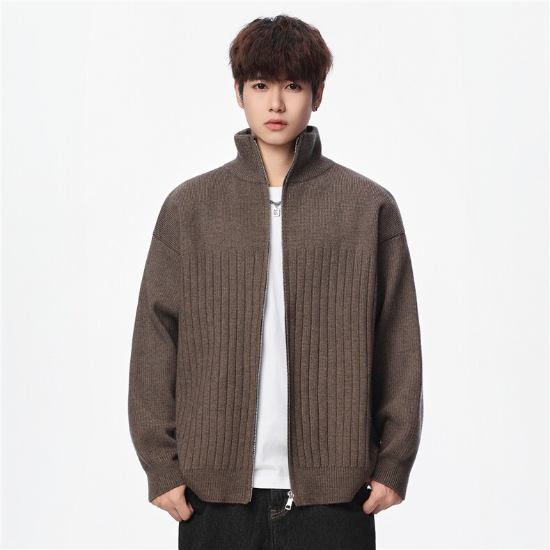 【新品】2025秋冬男士时尚休闲百搭针织连帽毛衣潮流-M177-P68,男装针织衫/毛衣,星座1105-1