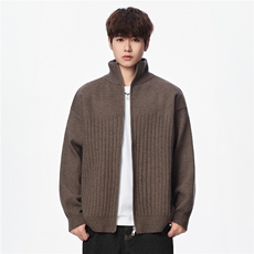 【新品】2025秋冬男士时尚休闲百搭针织连帽毛衣潮流-M177-P68，男装针织衫/毛衣，星座1105-1