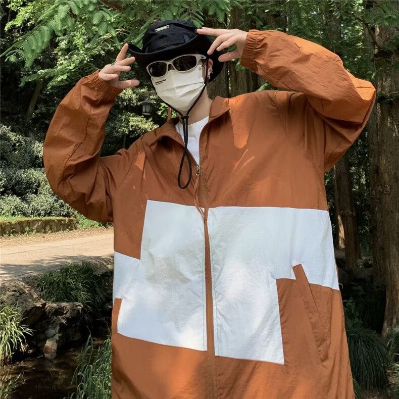 青春流行男夹克文艺潮外套山系防晒衣F70P38,男装夹克,星座1116-2