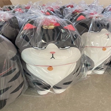 卓美毛绒玩具 唔皇猫公仔
