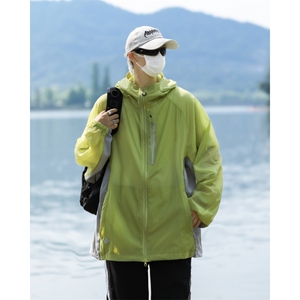 薄凉感防晒服夹克户外徒步运动登山透气皮肤衣外套J9143-P28图片