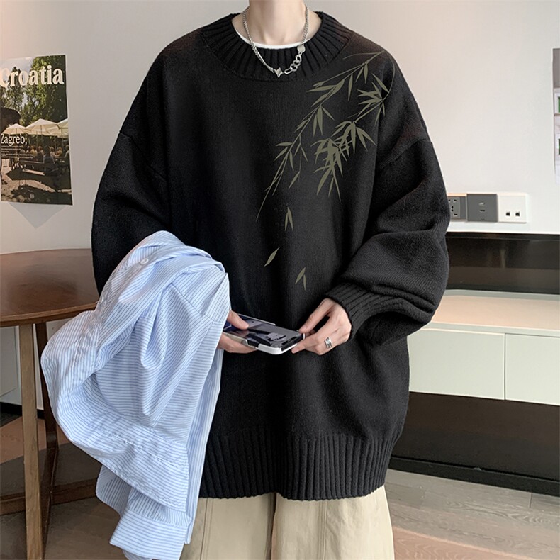 半高领毛衣男大码胖子针织衫毛线衣M18382-P45加绒款-P65,男装针织衫/毛衣,电商A040