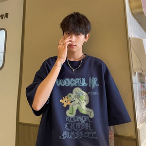 量大优 供视频 230g重磅纯棉短袖T恤男 NT226-特P 19  控38图片