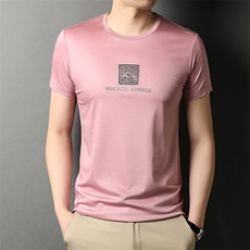 男士短袖t恤夏季男士圆领上衣服半袖体恤潮流休闲男装t桖衫，男装T恤，电商B212（原钱塘6029）