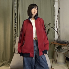抖音得物高品质美式高街重磅结构设计拼接织带立领卫衣外套CM42，男装卫衣，电商A486
