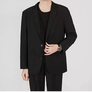 网络图现货西装外套男春秋季商务休闲韩版潮流小西服RTW03-P70图片