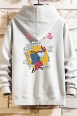 KS21012-P38连帽开衫卫衣男运动外套大码班服砖墙挂拍，男装卫衣，电商A040A