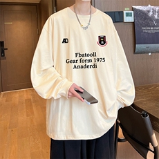 抖音得物供货量大从优可提供视频美式长袖T恤CT802特P25，男装T恤，电商A486-1