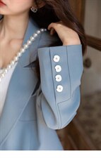 撞明线西装，女装西装，INZOOM