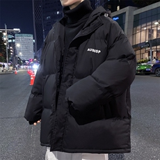 2025冬季新款连帽加厚大码宽松棉服潮XZ102A-4-9031-85，男装棉衣，星座211-2