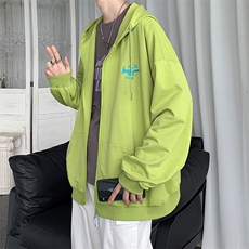 20年秋季新款连帽开衫卫衣男女港风外套第2套图DS-B293-H750-P65，男装卫衣，电商A306