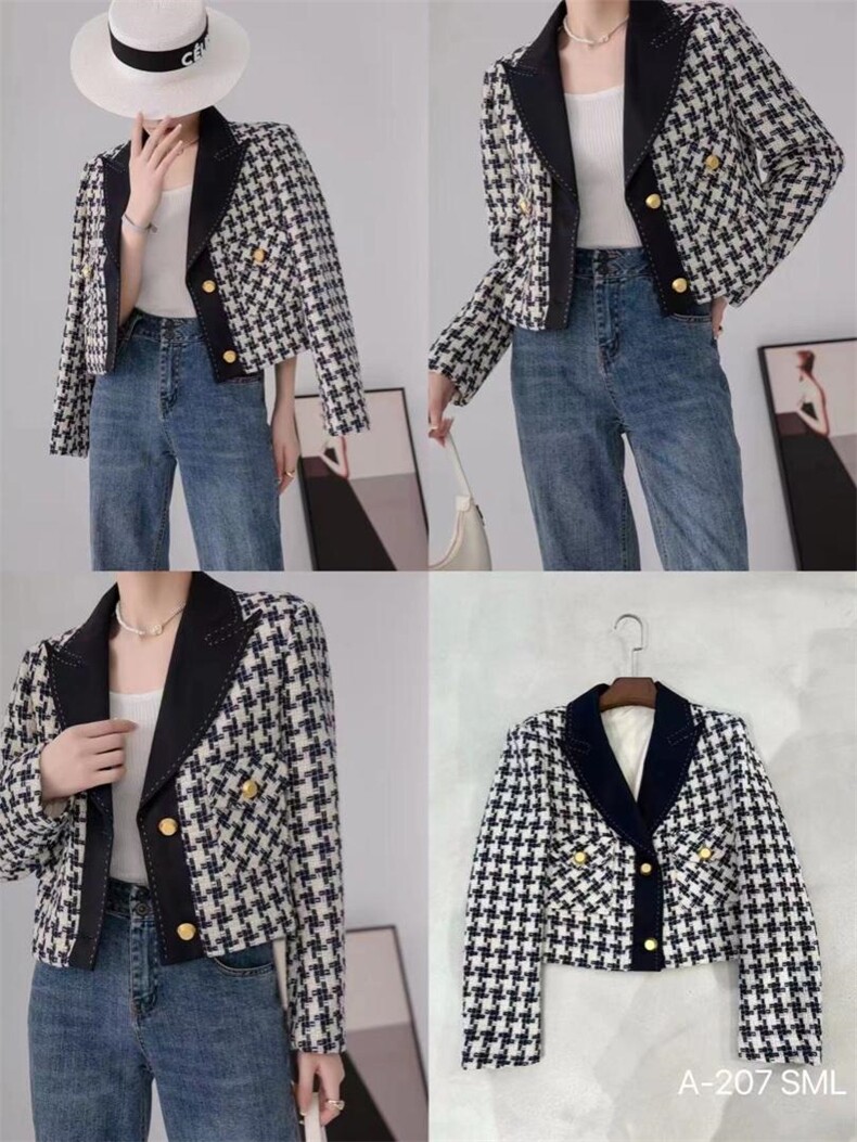 西装领毛呢，女装西装，时代公主