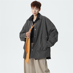 2026春季新款现货翻领夹克男宽松上衣外套DSA157B-JK7962-特P70图片