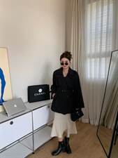 2022春款风衣外套，女装风衣，QIANCHEN 谦晨