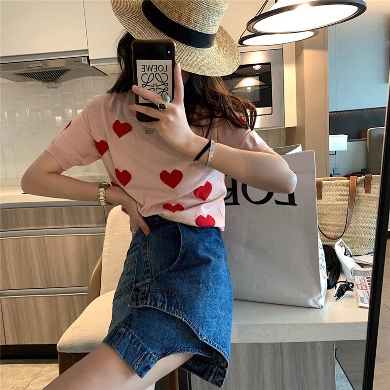 爱心针织，女装，XTZ style