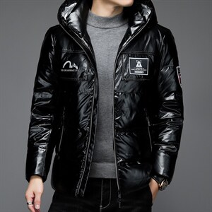 新款白鸭绒羽绒服男外套冬季中老年爸爸装休闲外套ALXB8988-P285图片