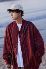 纯色刺绣夹克防水棒球服外套X1213-DY148-P75，男装夹克，星座1213