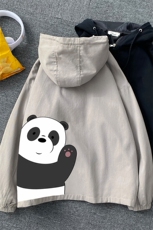 JK41159-P85纯棉连帽夹克男士大码工装夹克男外套男，男装夹克，电商A040