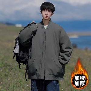 1506-/MJM-J2402A1/P74潮牌加棉夹克棉衣男女同款情侣图片
