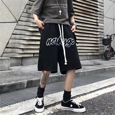美式短裤男夏季潮牌五分裤宽松潮流高街休闲运动篮球裤D6070-P26，男装休闲裤，星座1008-1