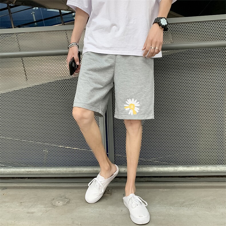 910A-D821港风夏装新款休闲运动短裤男女情侣裤子潮,男装休闲裤,星座910A