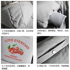 控128加绒面包服男大码羊羔毛棉衣男MY16325-P100，男装棉衣，电商A040A