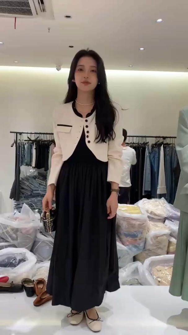 2023现货套装小香连衣裙，女装职业装，泰靡(2F)