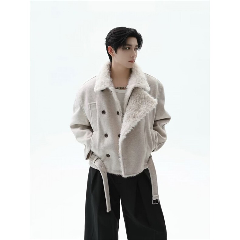 网络图现货美式做旧座山雕解构磨毛毛领加厚棉服JHT286-P125,男装棉衣,星座715-7