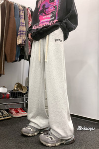XZ616 新款巴黎神裤字母刺绣休闲裤 TY966 P55控68图片