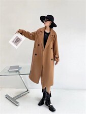 新款静纺大衣火爆补单中，二色四码，其它，佰尚仑