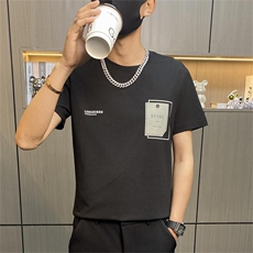 T3305-特P30控55夏季圆领短袖t恤男韩版帅气青年男士半袖体恤衫，男装T恤，电商D310B