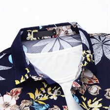 新款男装加大码短袖潮男韩版休闲衬衫短袖潮C237p45，男装衬衫，星座1203