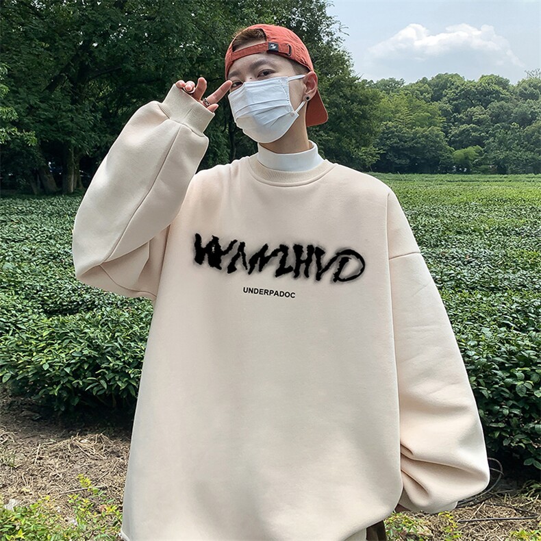 直播360克重磅美式印花卫衣Y233特P28 同步供应华棉品质P38特图片
