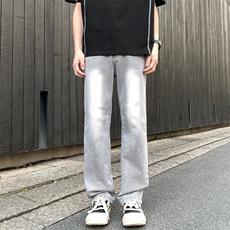 2026春季新款外景大码美式直筒高弹牛仔裤M-5XGK24383-特P40，男装牛仔裤，电商A022