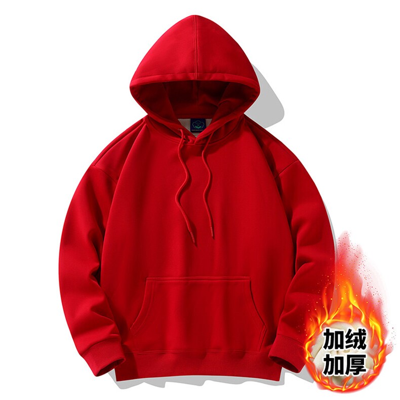 抖音品质连帽卫衣男款冬套头A146-7100连帽加绒400克特p40量大优,男装卫衣,HDA146