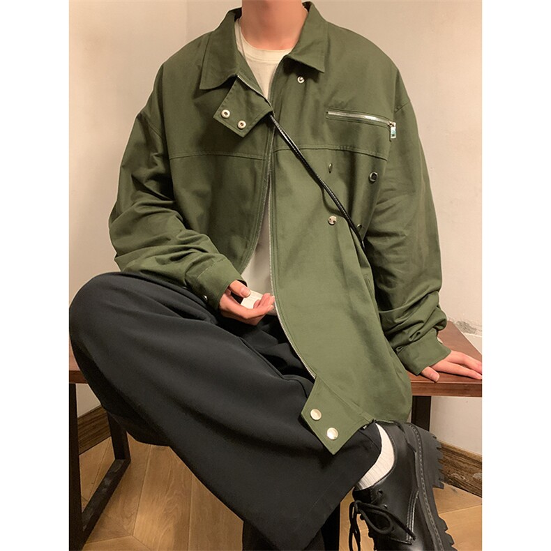 春秋夹克日系机能外套小众设计感上衣港风潮1016-1JK53P88K118,男装夹克,星座1016-1（原电商B408-1）