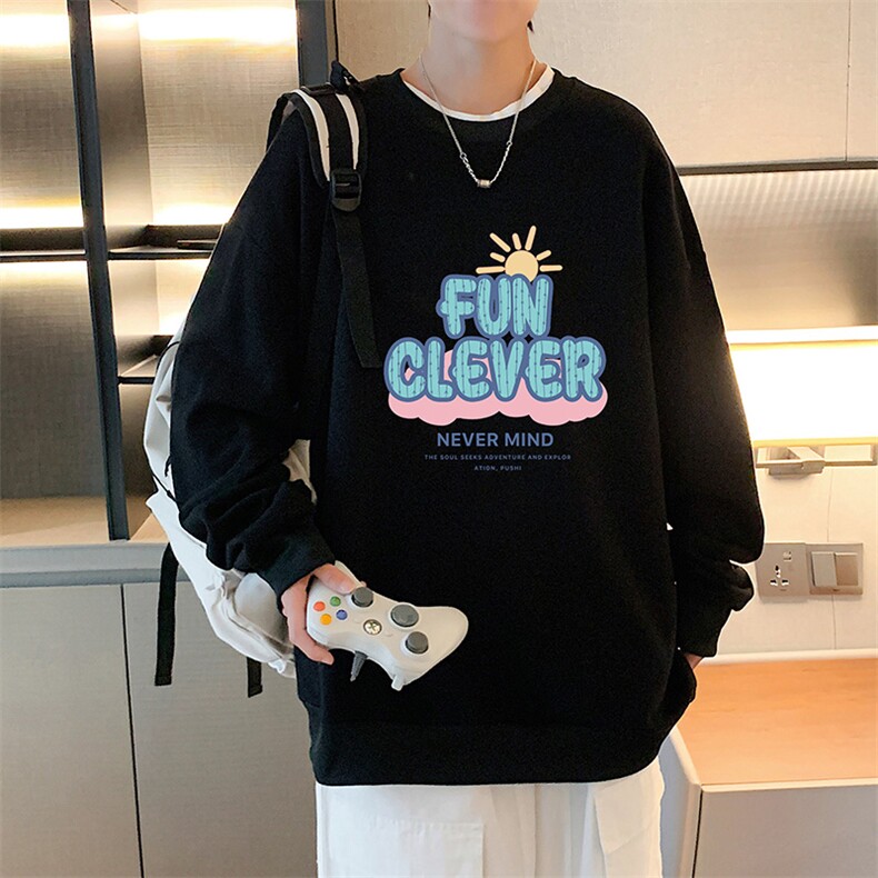 8XL圆领卫衣男超大码胖子肥佬大号长袖t恤S6377-P28,男装卫衣,电商A040