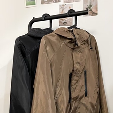 防水冲锋衣外套男秋冬机能潮牌宽松防风防水工装连帽夹克B394P68，男装夹克，星座1116-2
