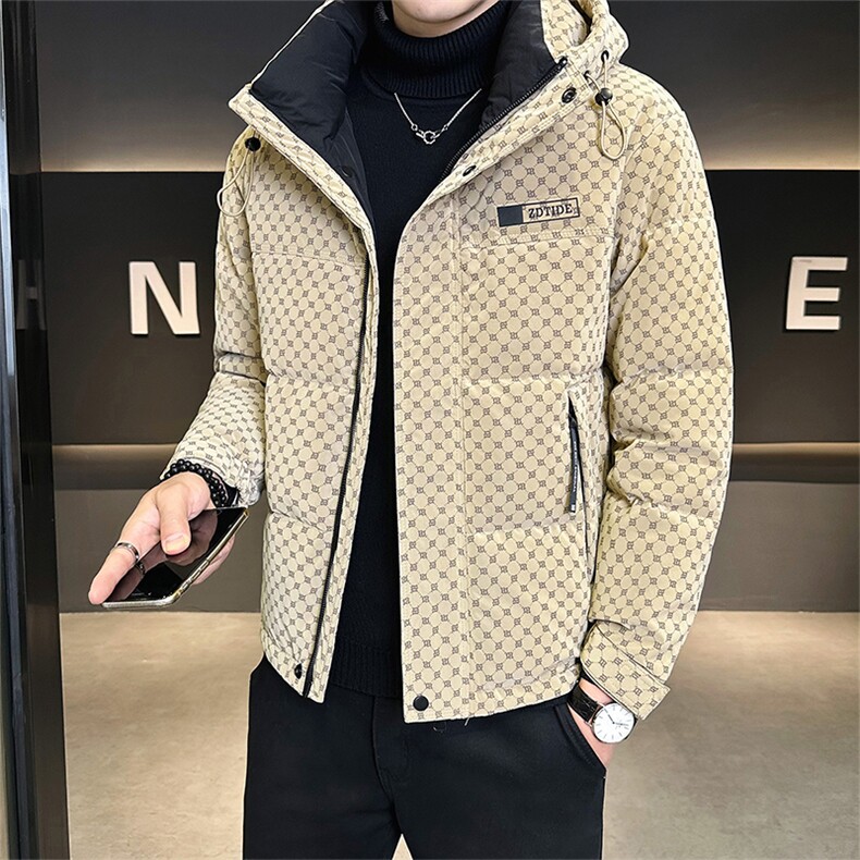 标50绒已备货冬季连帽字母皮羽绒服男外套8873-P215控券后288,男装羽绒服,电商B338