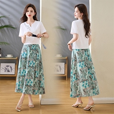 法式连衣裙女夏季2026新款超火高级感气质碎花裙显瘦长裙漂亮裙子，女装半身裙，倪叶myz