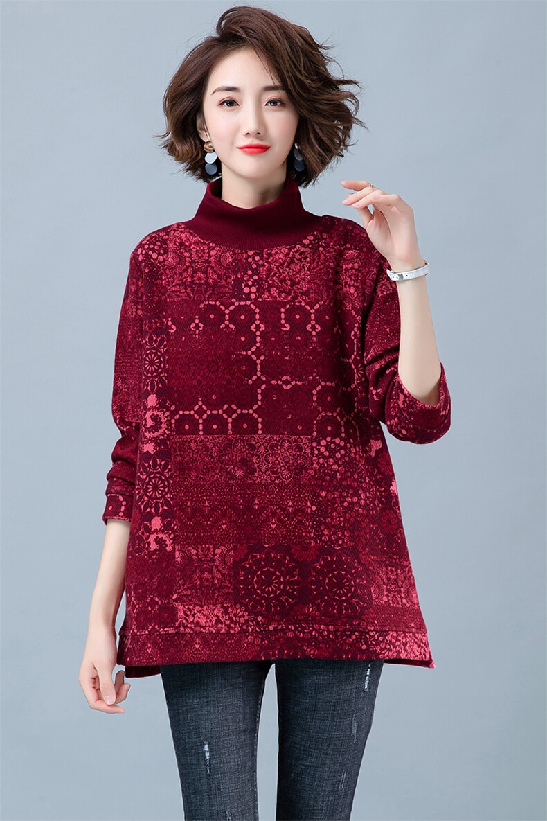 优雅时尚潮流气质20年秋冬长袖气质宽松卫衣女罗口套头韩版小外套，女装卫衣/绒衫，阿丹